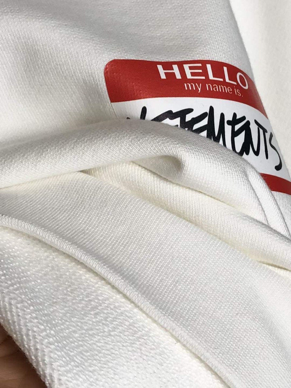 סווטשרט VETEMENTS