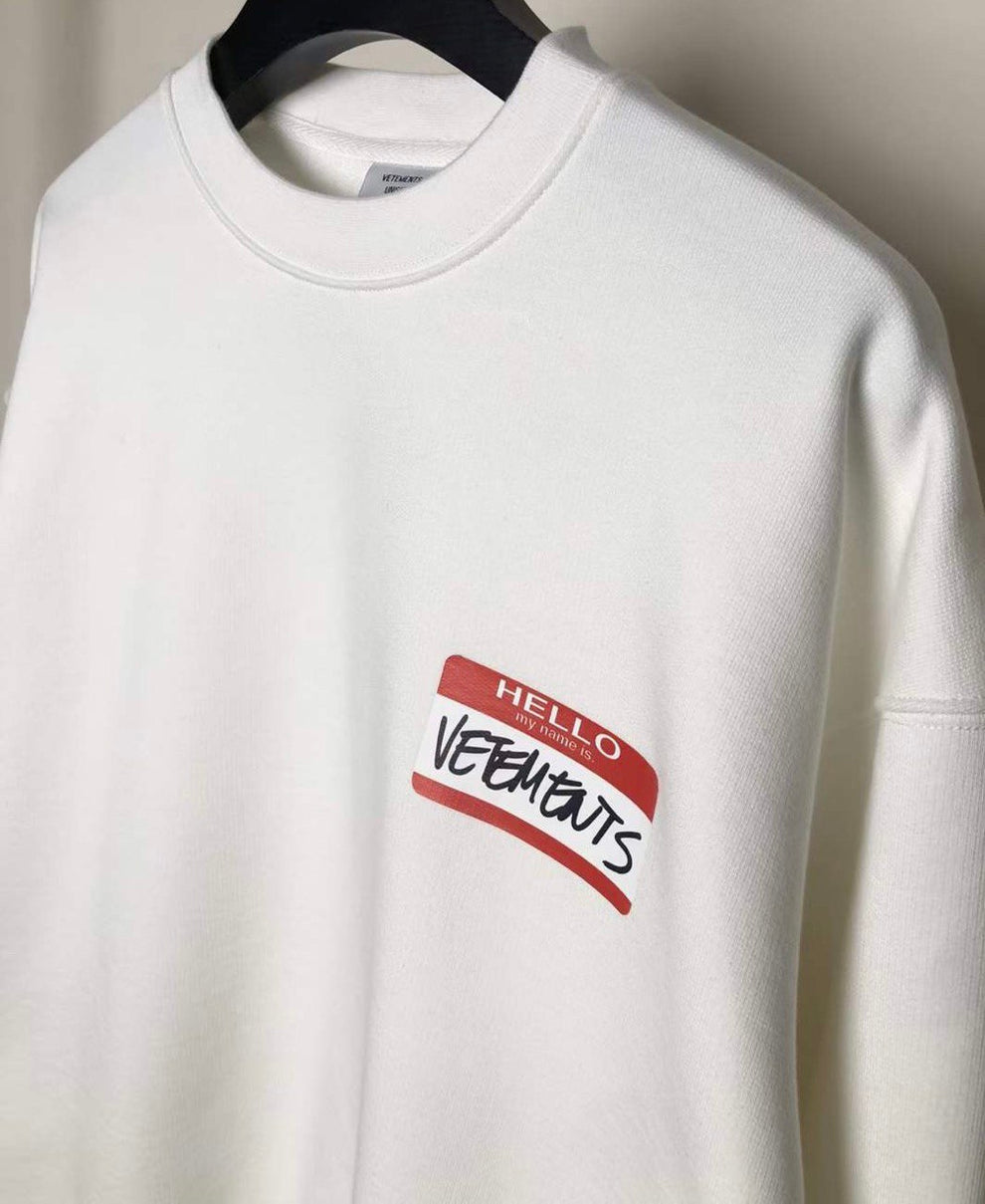 סווטשרט VETEMENTS