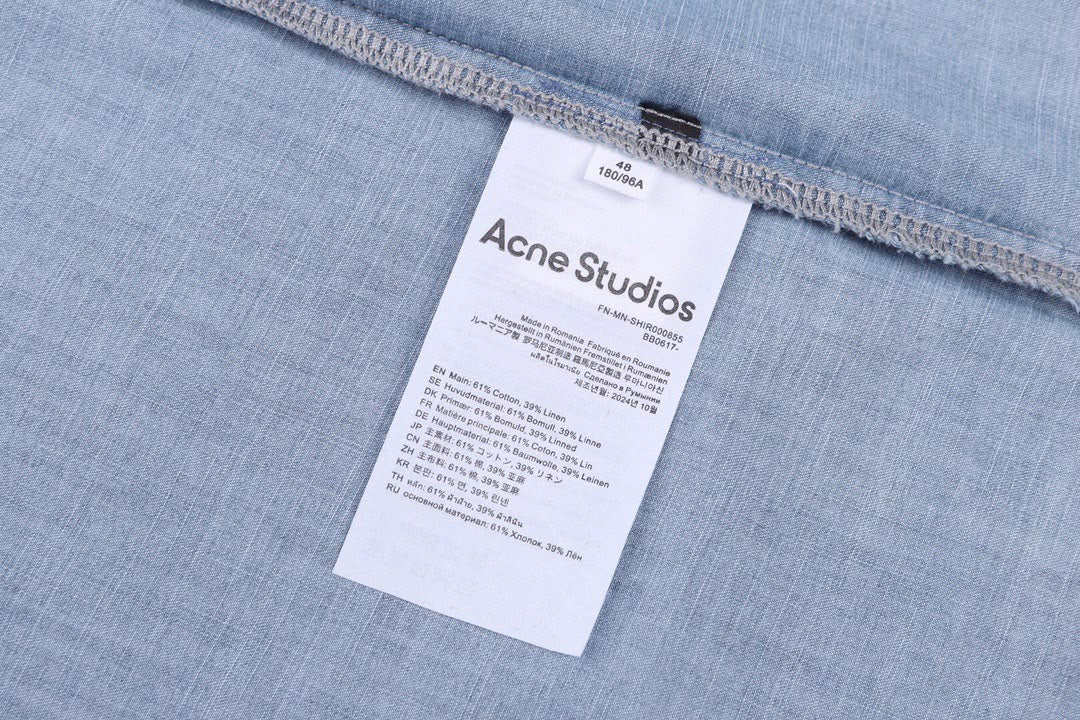 חולצה מכופתרת acne