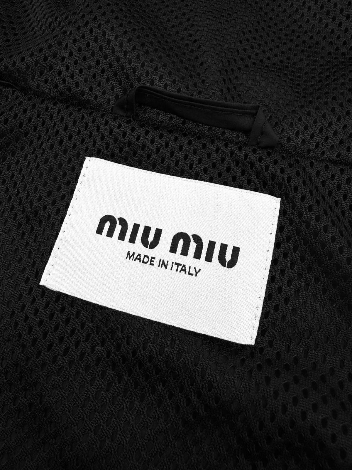 מעיל דק מיו מיו