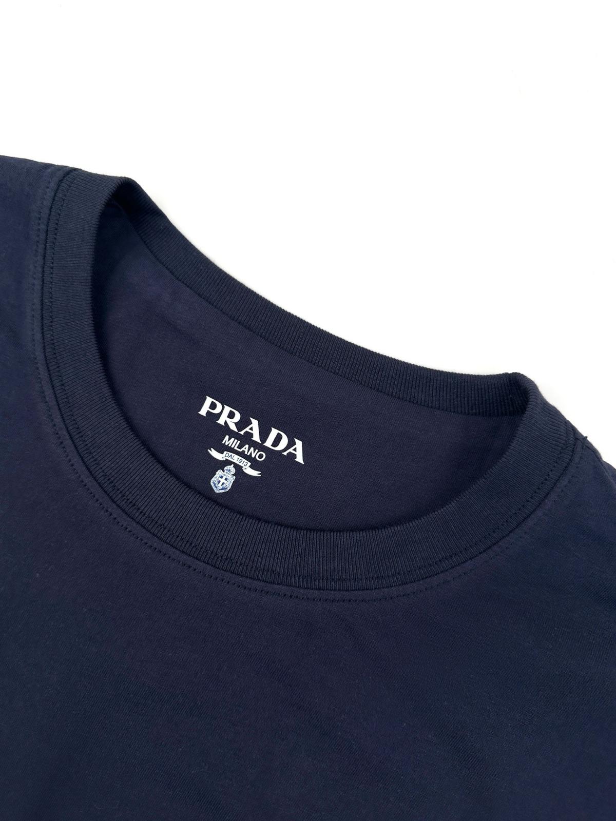 חולצת טישרט פרימיום Prada Triangle Logo