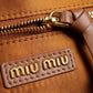 תיק עור Miu Miu