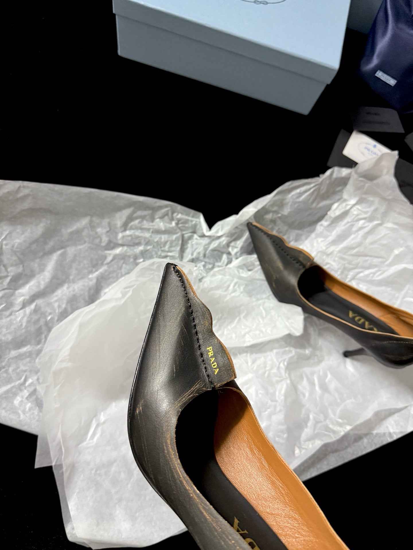 נעלי עקב פרדה